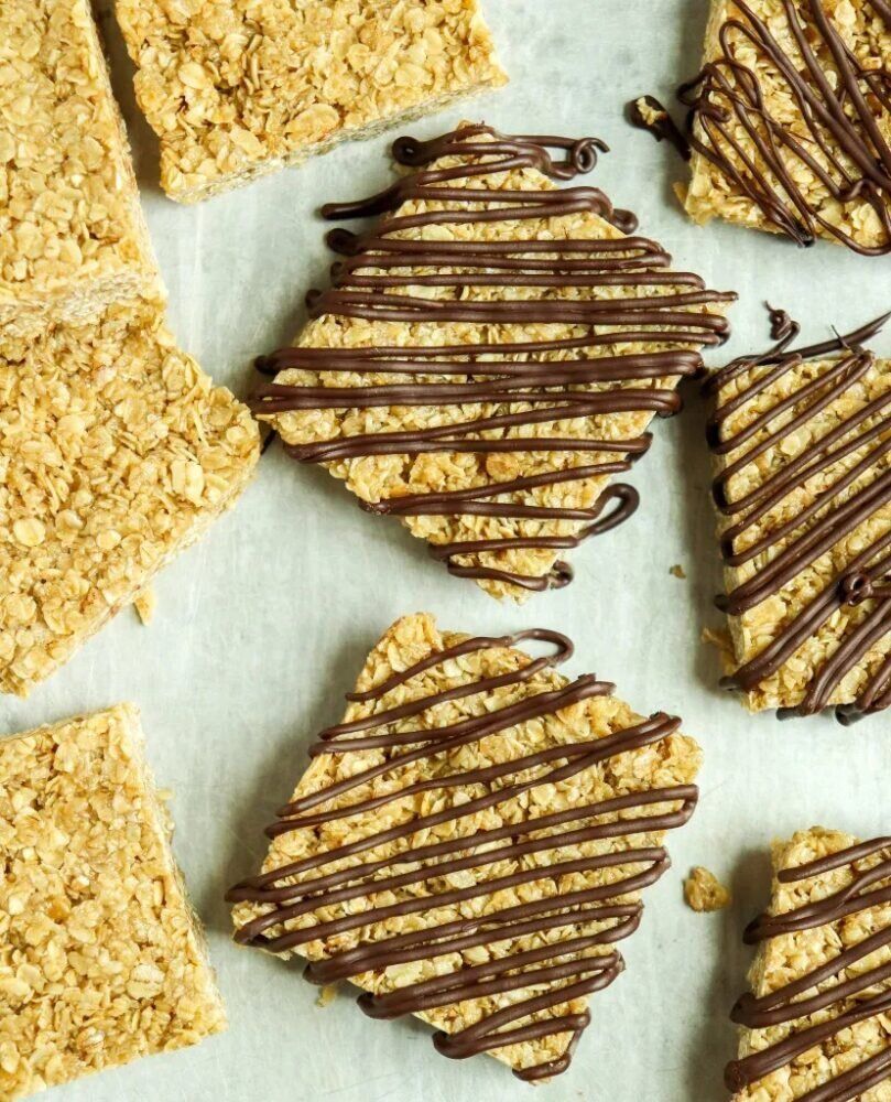 Овсяные батончики без выпечки