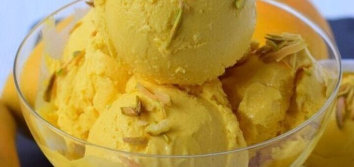 Мороженое из манго