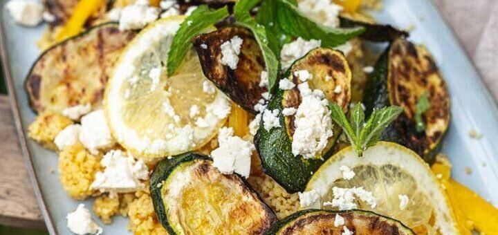 Салат с кускусом