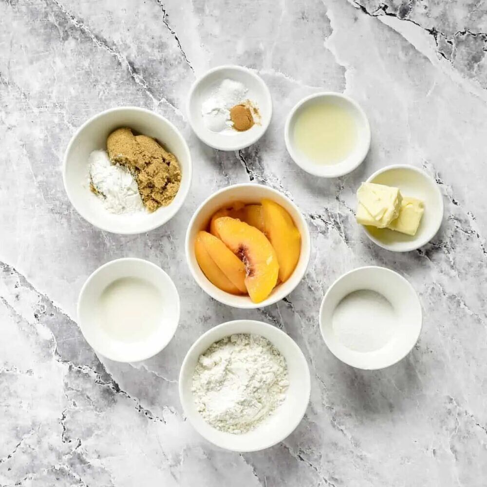 Персиковый коблер