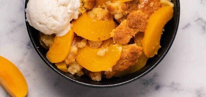 Персиковый коблер