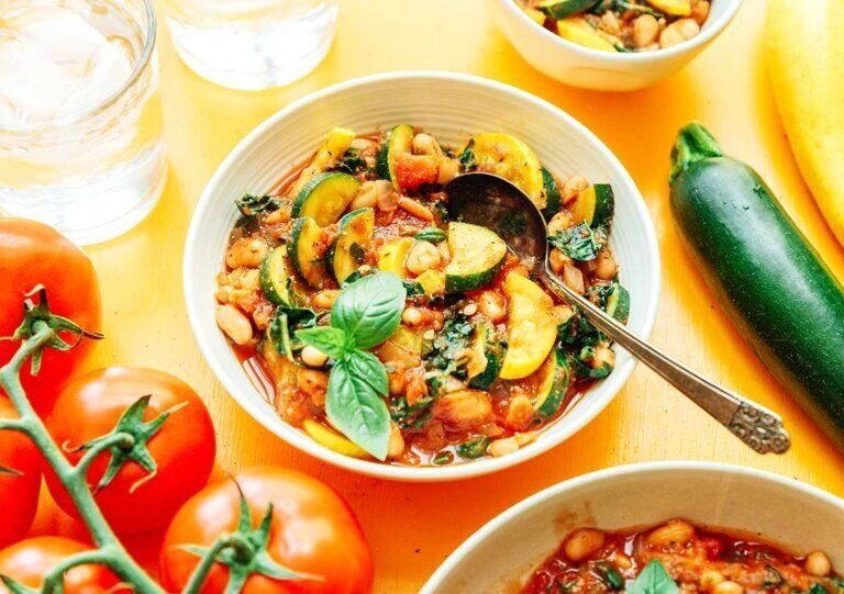 Рагу из кабачков 