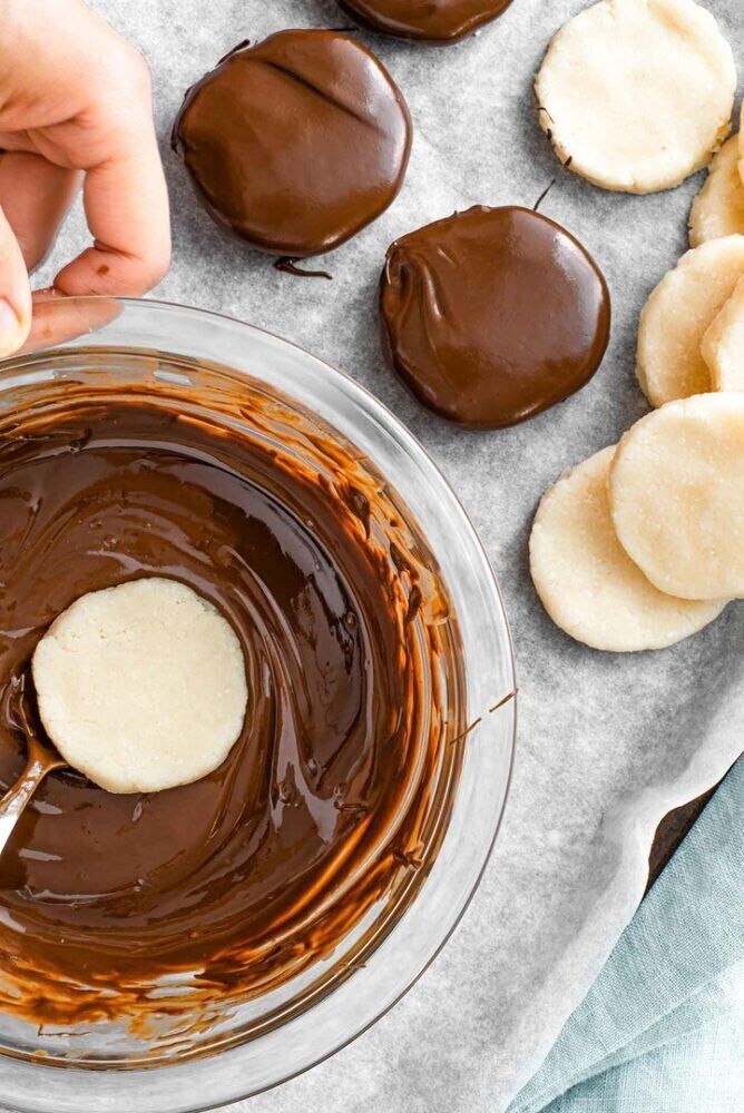 Мятно - кокосовые пирожные