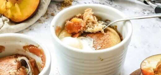 Персиковый коблер