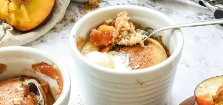 Персиковый коблер