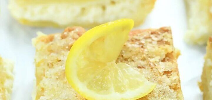 Творожный пирог с лимоном