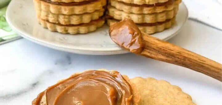 Печенье яблочное со сгущенкой