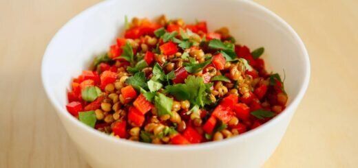 Чечевичный салат