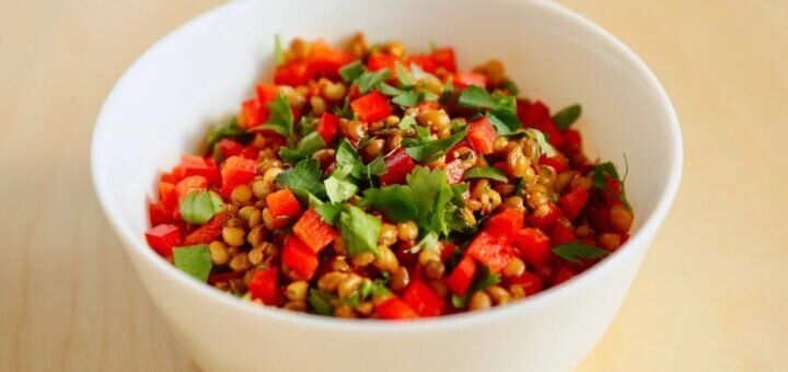 Чечевичный салат