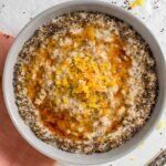 Овсяная каша с лимоном и чиа